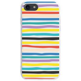 Купить Чехол-накладка TOTO Pure TPU 2mm Print Case Apple iPhone 7/8/SE 2020 #19 Stroke White, фото , характеристики, отзывы