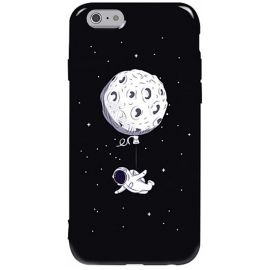 Купить Чехол-накладка TOTO Pure TPU 2mm Print Case Apple iPhone 6/6s #47 Space Moon Black, фото , характеристики, отзывы
