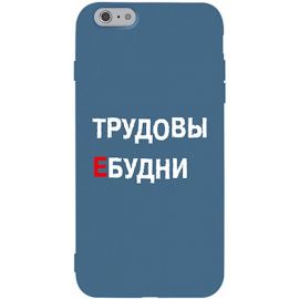 Купить Чехол-накладка TOTO Matt TPU 2mm Print Case Apple iPhone 6/6s #78 Budni Navy Blue, фото , характеристики, отзывы