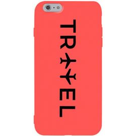 Купить Чехол-накладка TOTO Matt TPU 2mm Print Case Apple iPhone 6/6s #45 Travel Orange, фото , характеристики, отзывы