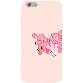 Купить Чехол-накладка TOTO Matt TPU 2mm Print Case Apple iPhone 6/6s #54 Pink Pantera Sand pink, фото , характеристики, отзывы