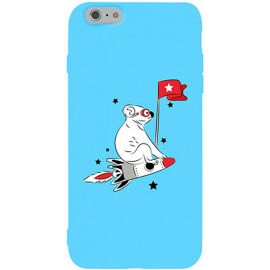Придбати Чехол-накладка TOTO Matt TPU 2mm Print Case Apple iPhone 6/6s #46 Koala Sky Blue, image , характеристики, відгуки