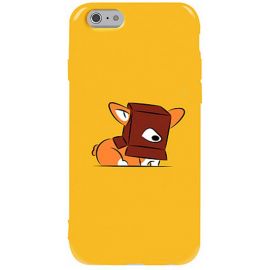Купить Чехол-накладка TOTO Pure TPU 2mm Print Case Apple iPhone 6/6s #31 Korgi Yellow, фото , характеристики, отзывы
