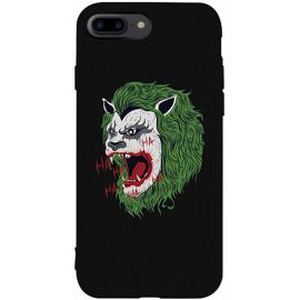 Купить Чехол-накладка TOTO Matt TPU 2mm Print Case Apple iPhone 7 Plus/8 Plus #12 Green Lion Black, фото , характеристики, отзывы