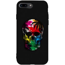 Купить Чехол-накладка TOTO Matt TPU 2mm Print Case Apple iPhone 7 Plus/8 Plus #29 Skull Black, фото , характеристики, отзывы