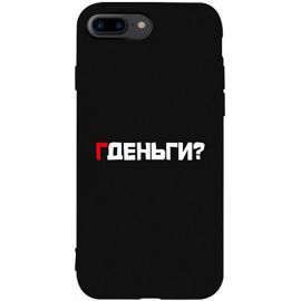Купить Чехол-накладка TOTO Matt TPU 2mm Print Case Apple iPhone 7 Plus/8 Plus #61 Gdedengi Black, фото , характеристики, отзывы