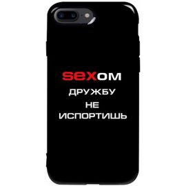 Купить Чехол-накладка TOTO Pure TPU 2mm Print Case Apple iPhone 7 Plus/8 Plus #22 Sex Black, фото , характеристики, отзывы