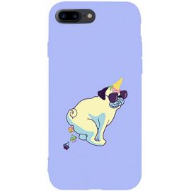 Купить Чехол-накладка TOTO Matt TPU 2mm Print Case Apple iPhone 7 Plus/8 Plus #77 Kakedog Light Purple, фото , характеристики, отзывы