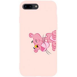 Купить Чехол-накладка TOTO Matt TPU 2mm Print Case Apple iPhone 7 Plus/8 Plus #54 Pink Pantera Sand pink, фото , характеристики, отзывы