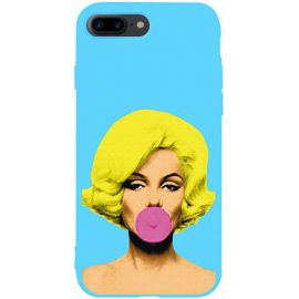 Купить Чехол-накладка TOTO Matt TPU 2mm Print Case Apple iPhone 7 Plus/8 Plus #44 Monro Sky Blue, фото , характеристики, отзывы