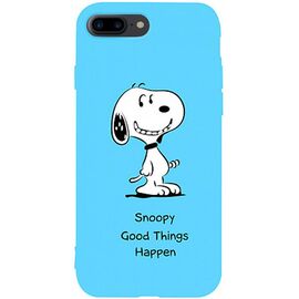 Придбати Чехол-накладка TOTO Matt TPU 2mm Print Case Apple iPhone 7 Plus/8 Plus #64 Snoopy Sky Blue, image , характеристики, відгуки