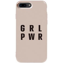 Купить Чехол-накладка TOTO Pure TPU 2mm Print Case Apple iPhone 7 Plus/8 Plus #71 Grlpwr Stone, фото , характеристики, отзывы