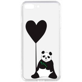 Купить Чехол-накладка TOTO Acrylic+TPU Print Case Apple iPhone 7 Plus/8 Plus #53 Panda B Transparent, фото , характеристики, отзывы