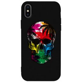 Купить Чехол-накладка TOTO Matt TPU 2mm Print Case Apple iPhone X/XS #29 Skull Black, фото , характеристики, отзывы