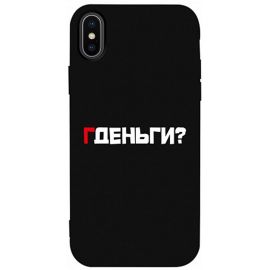 Купить Чехол-накладка TOTO Matt TPU 2mm Print Case Apple iPhone X/XS #61 Gdedengi Black, фото , характеристики, отзывы