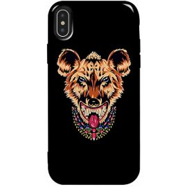 Купить Чехол-накладка TOTO Pure TPU 2mm Print Case Apple iPhone X/XS #26 Hyena Black, фото , характеристики, отзывы