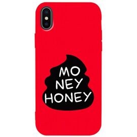 Придбати Чехол-накладка TOTO Matt TPU 2mm Print Case Apple iPhone X/XS #43 Moneyhoney Red, image , характеристики, відгуки