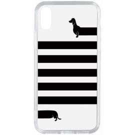 Купить Чехол-накладка TOTO Acrylic+TPU Print Case Apple iPhone X/XS #25 Taksa Transparent, фото , характеристики, отзывы