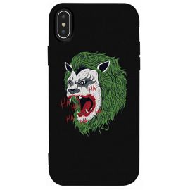 Купить Чехол-накладка TOTO Matt TPU 2mm Print Case Apple iPhone XS Max #12 Green Lion Black, фото , характеристики, отзывы