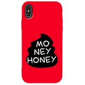 Придбати Чехол-накладка TOTO Matt TPU 2mm Print Case Apple iPhone XS Max #43 Moneyhoney Red, image , характеристики, відгуки