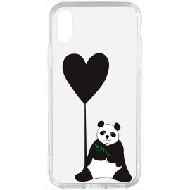 Купить Чехол-накладка TOTO Acrylic+TPU Print Case Apple iPhone XS Max #53 Panda B Transparent, фото , характеристики, отзывы