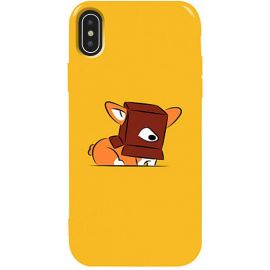 Купить Чехол-накладка TOTO Pure TPU 2mm Print Case Apple iPhone XS Max #31 Korgi Yellow, фото , характеристики, отзывы