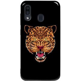 Купить Чехол-накладка TOTO Pure TPU 2mm Print Case Samsung Galaxy A20/A30 #27 Leopard Black, фото , характеристики, отзывы