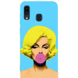 Придбати Чехол-накладка TOTO Matt TPU 2mm Print Case Samsung Galaxy A20/A30 #44 Monro Sky Blue, image , характеристики, відгуки