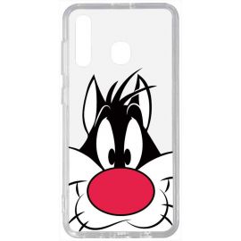 Купить Чехол-накладка TOTO Acrylic+TPU Print Case Samsung Galaxy A20/A30 #11 Cat Nose Transparent, фото , характеристики, отзывы