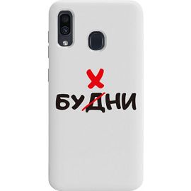 Купить Чехол-накладка TOTO Pure TPU 2mm Print Case Samsung Galaxy A20/A30 #73 Buhni White, фото , характеристики, отзывы