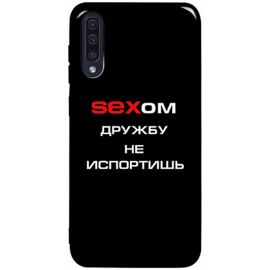 Купить Чехол-накладка TOTO Pure TPU 2mm Print Case Samsung Galaxy A30s/A50/A50s #22 Sex Black, фото , характеристики, отзывы