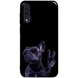 Купить Чехол-накладка TOTO Pure TPU 2mm Print Case Samsung Galaxy A30s/A50/A50s #80 Cooldog Black, фото , характеристики, отзывы