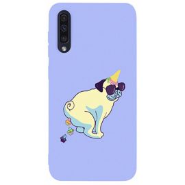 Купить Чехол-накладка TOTO Matt TPU 2mm Print Case Samsung Galaxy A30s/A50/A50s #77 Kakedog Light Purple, фото , характеристики, отзывы