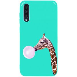 Купить Чехол-накладка TOTO Pure TPU 2mm Print Case Samsung Galaxy A30s/A50/A50s #37 Giraff Gum Mint, фото , характеристики, отзывы