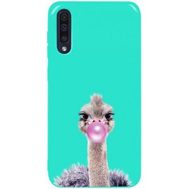 Придбати Чехол-накладка TOTO Pure TPU 2mm Print Case Samsung Galaxy A30s/A50/A50s #38 Ostrich Gum Mint, image , характеристики, відгуки