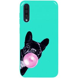 Купить Чехол-накладка TOTO Pure TPU 2mm Print Case Samsung Galaxy A30s/A50/A50s #75 Bubbledog Mint, фото , характеристики, отзывы