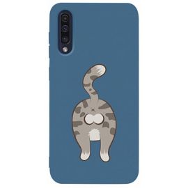 Купить Чехол-накладка TOTO Matt TPU 2mm Print Case Samsung Galaxy A30s/A50/A50s #62 Catzad Navy Blue, фото , характеристики, отзывы
