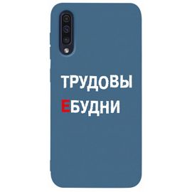 Купить Чехол-накладка TOTO Matt TPU 2mm Print Case Samsung Galaxy A30s/A50/A50s #78 Budni Navy Blue, фото , характеристики, отзывы