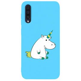 Купить Чехол-накладка TOTO Matt TPU 2mm Print Case Samsung Galaxy A30s/A50/A50s #1 Unicorn Circle Sky Blue, фото , характеристики, отзывы