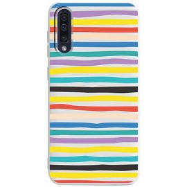 Купить Чехол-накладка TOTO Pure TPU 2mm Print Case Samsung Galaxy A30s/A50/A50s #19 Stroke White, фото , характеристики, отзывы