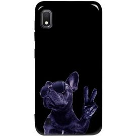 Придбати Чехол-накладка TOTO Pure TPU 2mm Print Case Samsung Galaxy A10 #80 Cooldog Black, image , характеристики, відгуки