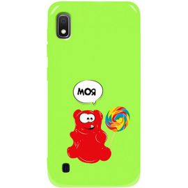 Купить Чехол-накладка TOTO Pure TPU 2mm Print Case Samsung Galaxy A10 #14 Valera Candy Green, фото , характеристики, отзывы