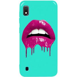 Купить Чехол-накладка TOTO Pure TPU 2mm Print Case Samsung Galaxy A10 #32 Lips Mint, фото , характеристики, отзывы