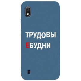 Купить Чехол-накладка TOTO Matt TPU 2mm Print Case Samsung Galaxy A10 #78 Budni Navy Blue, фото , характеристики, отзывы