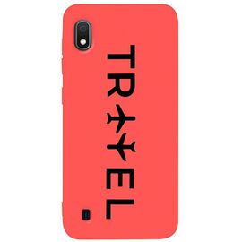 Придбати Чехол-накладка TOTO Matt TPU 2mm Print Case Samsung Galaxy A10 #45 Travel Orange, image , характеристики, відгуки