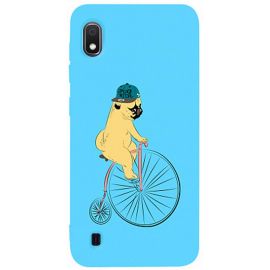 Купить Чехол-накладка TOTO Matt TPU 2mm Print Case Samsung Galaxy A10 #10 Dog Ride Sky Blue, фото , характеристики, отзывы