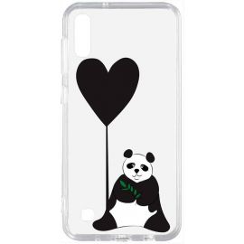 Купить Чехол-накладка TOTO Acrylic+TPU Print Case Samsung Galaxy A10 #53 Panda B Transparent, фото , характеристики, отзывы