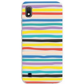 Купить Чехол-накладка TOTO Pure TPU 2mm Print Case Samsung Galaxy A10 #19 Stroke White, фото , характеристики, отзывы