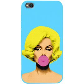 Купить Чехол-накладка TOTO Matt TPU 2mm Print Case Xiaomi Redmi Go #44 Monro Sky Blue, фото , характеристики, отзывы
