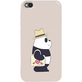 Купить Чехол-накладка TOTO Pure TPU 2mm Print Case Xiaomi Redmi Go #69 Pandabag Stone, фото , характеристики, отзывы